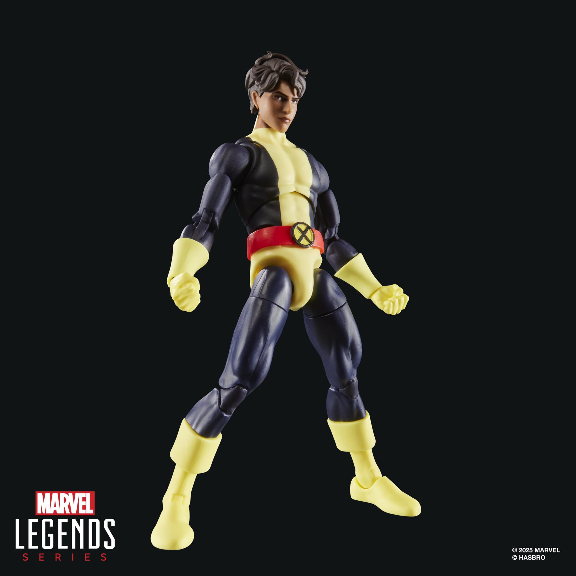 X-Men Sunspot figure mid-pose, ready for dynamic display.