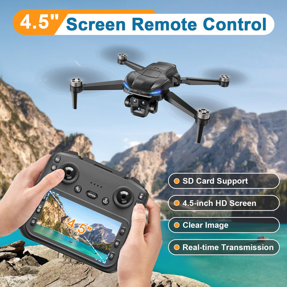 X-shop drone with brushless motor for stable, smooth flight in wind