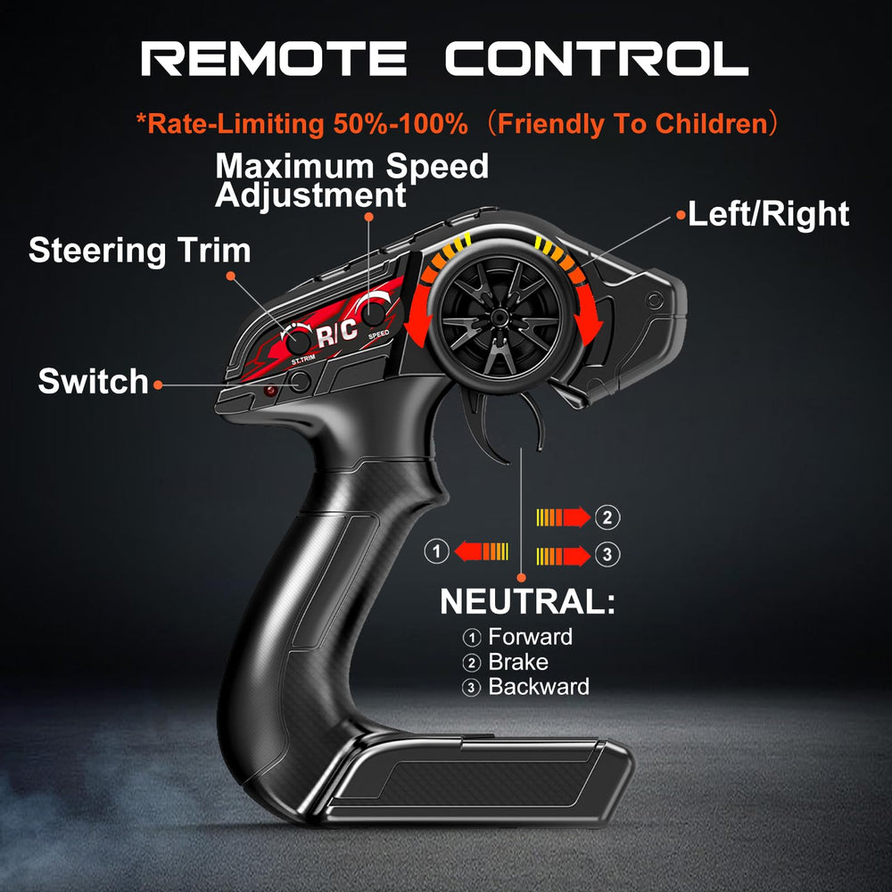 X-TMAGA HS14323 dual battery setup for extended playtime on outdoor courses.
