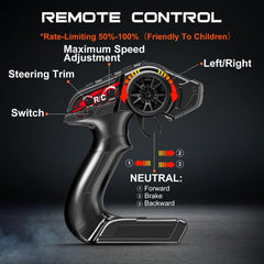 X-TMAGA HS14323 dual battery setup for extended playtime on outdoor courses.
