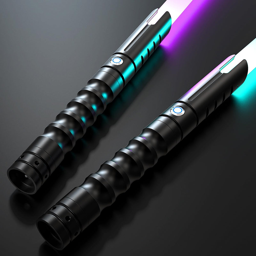 X-TREXSABER dueling light saber hilt with premium metal finish for a solid grip