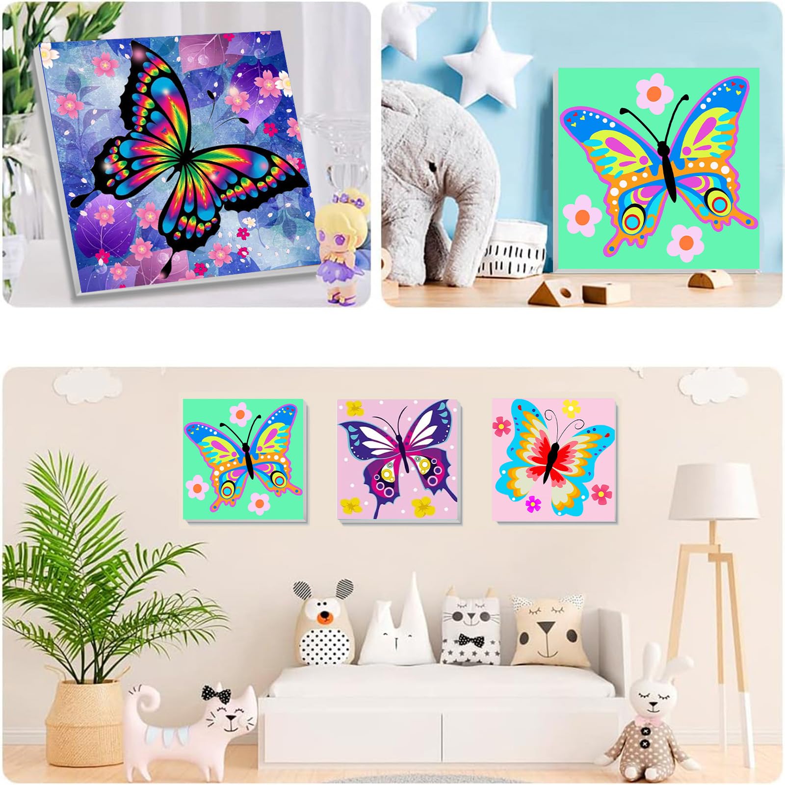 Xackcme four-pack box and canvases ready to inspire family art time