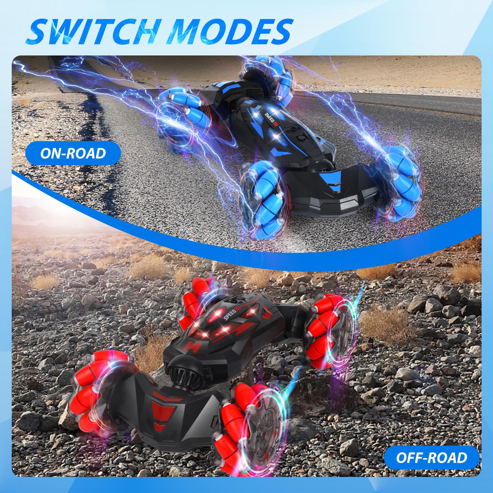 XAMIMM RC car 360-degree drift demonstrates seamless rotation and agile steering.