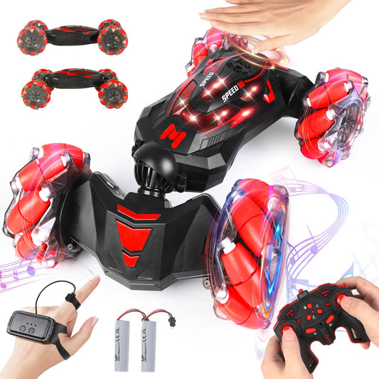 XAMIMM remote control car gesture sensing in action for interactive play.