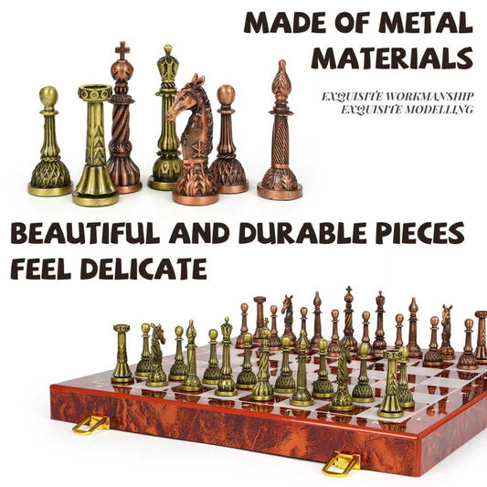 XAOHAO bronze and gold weighted pieces for stable play