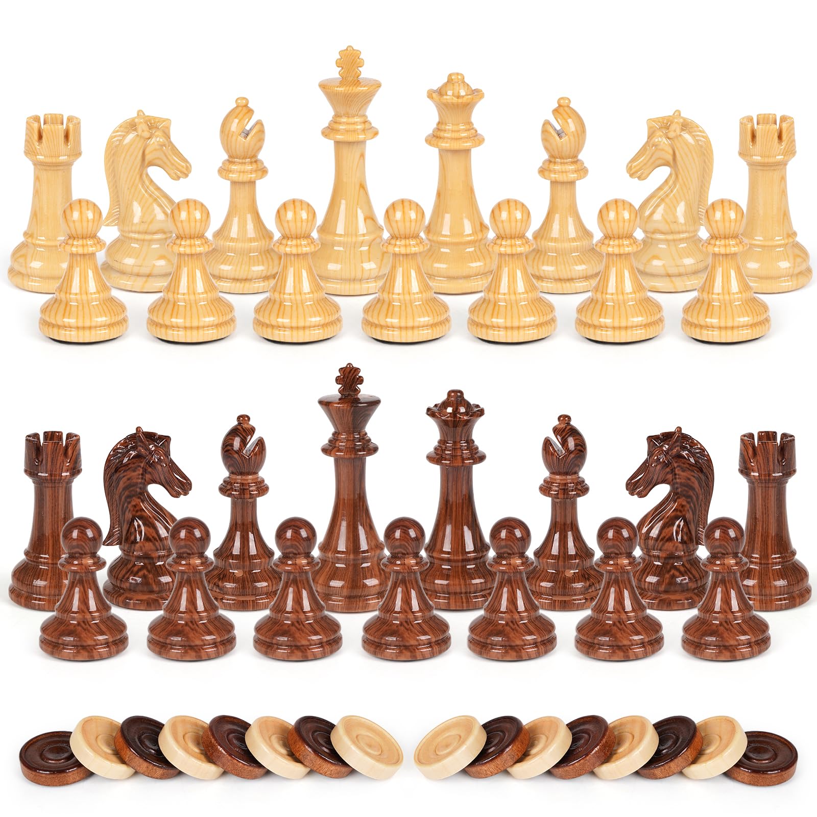 XAOHAO portable chess set ideal for family game night.