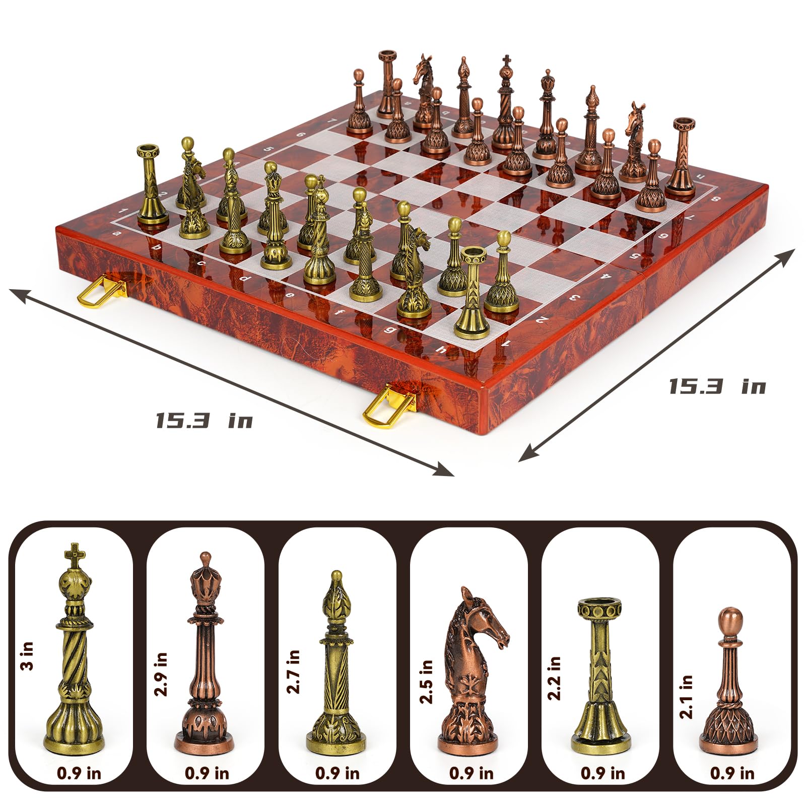 XAOHAO travel-friendly set for on-the-go chess
