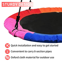 Xapigo saucer flying swing ready for smooth backyard play.