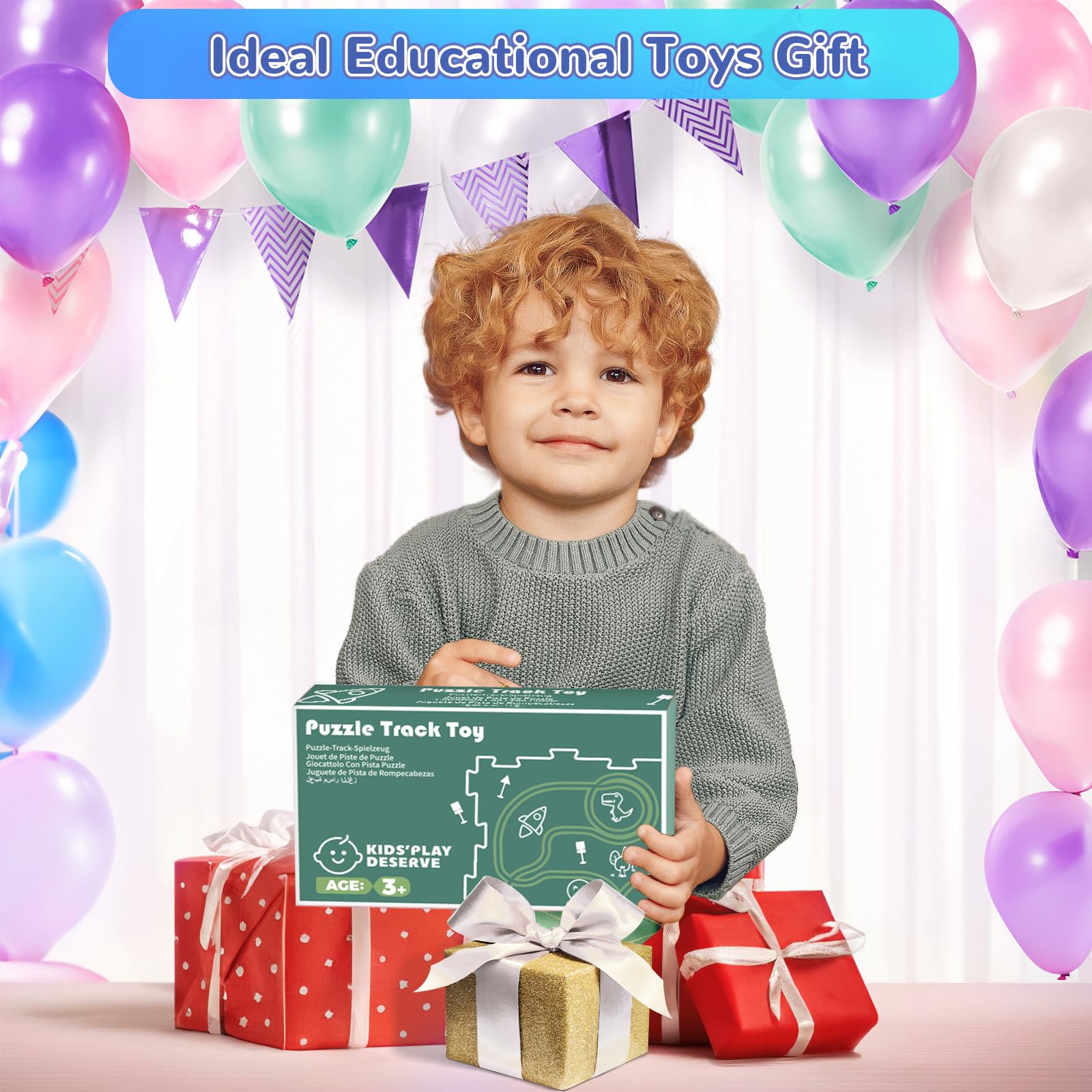 XAZASTOV birthday gift for kids offers a fun educational activity for 3 to 6 year olds.