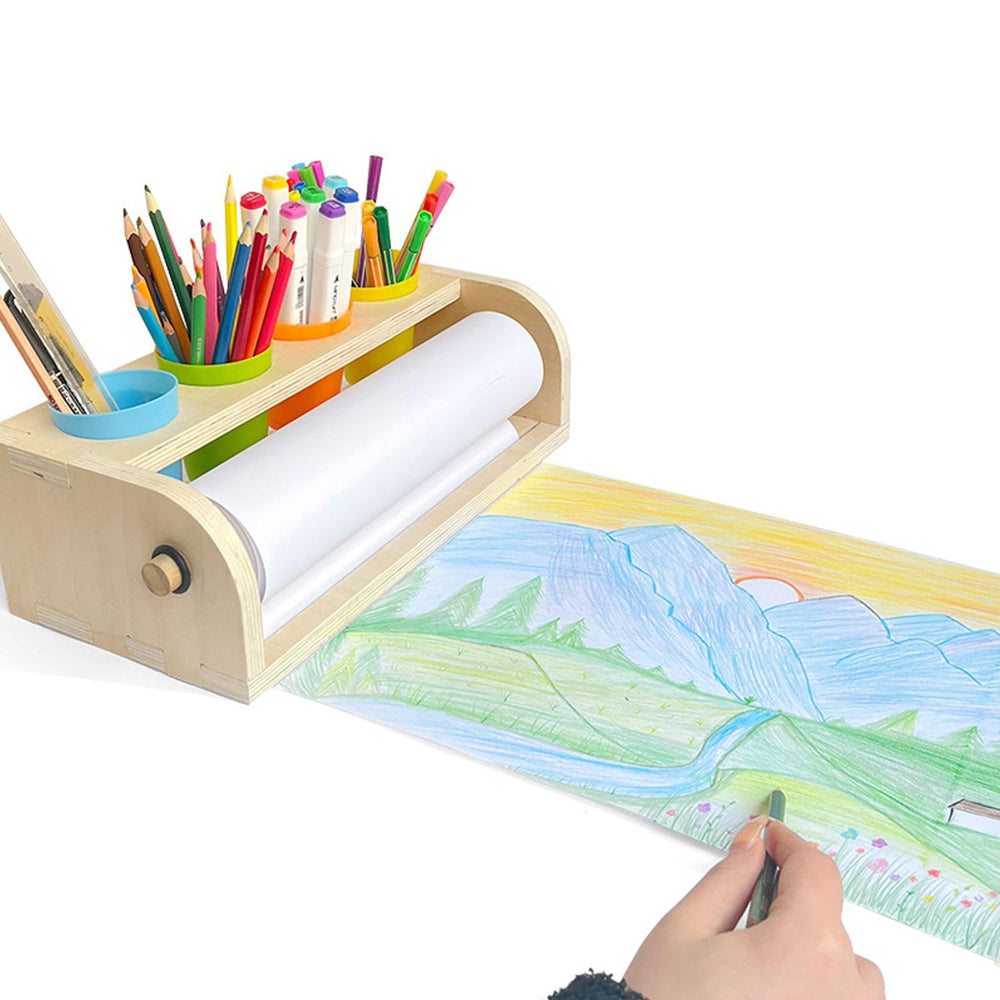 XDONEF compact desk easel fits small home or classroom spaces.
