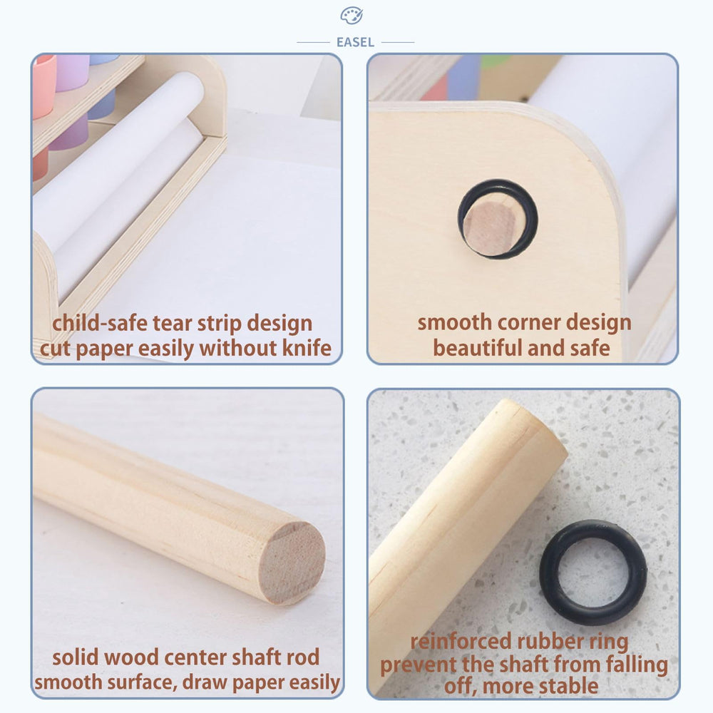XDONEF four pencil cups keep markers within easy reach.