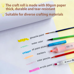 XDONEF safe tear-strip design helps kids tear paper easily.