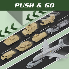 XDUOYJOY Military Base Toy assembly parts invite kids to build and customize