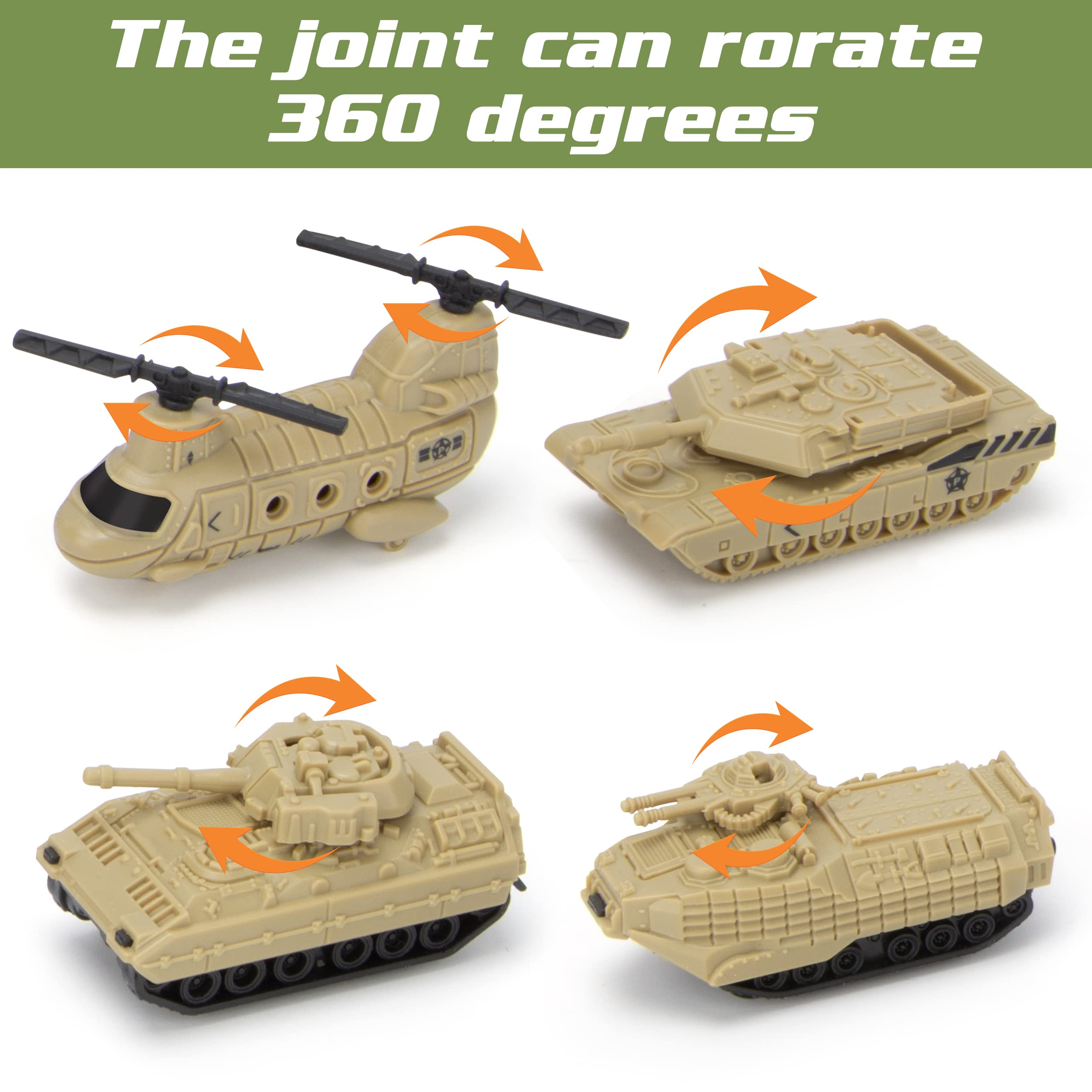 XDUOYJOY mini soldiers figures boost storytelling and coordination.