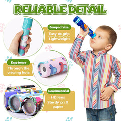 Xeehwb kaleidoscope cute style 3: durable design suitable for classroom activities.