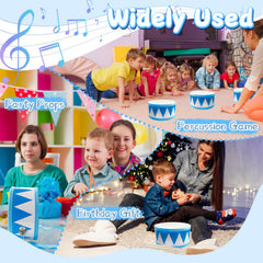 Xeehwb Drum set in action shows interactive play and early musical exploration