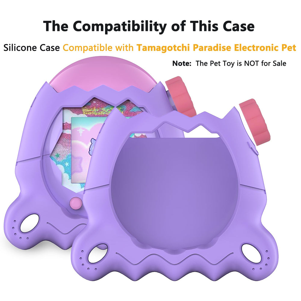 XEGIMOR Tamagotchi Paradise screen protector guards against scratches and wear.