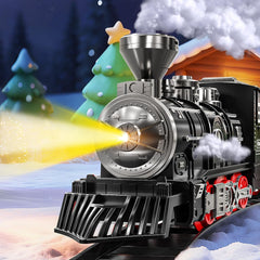 Xelabrion Classic Train Set track layout shows easy connection for kids