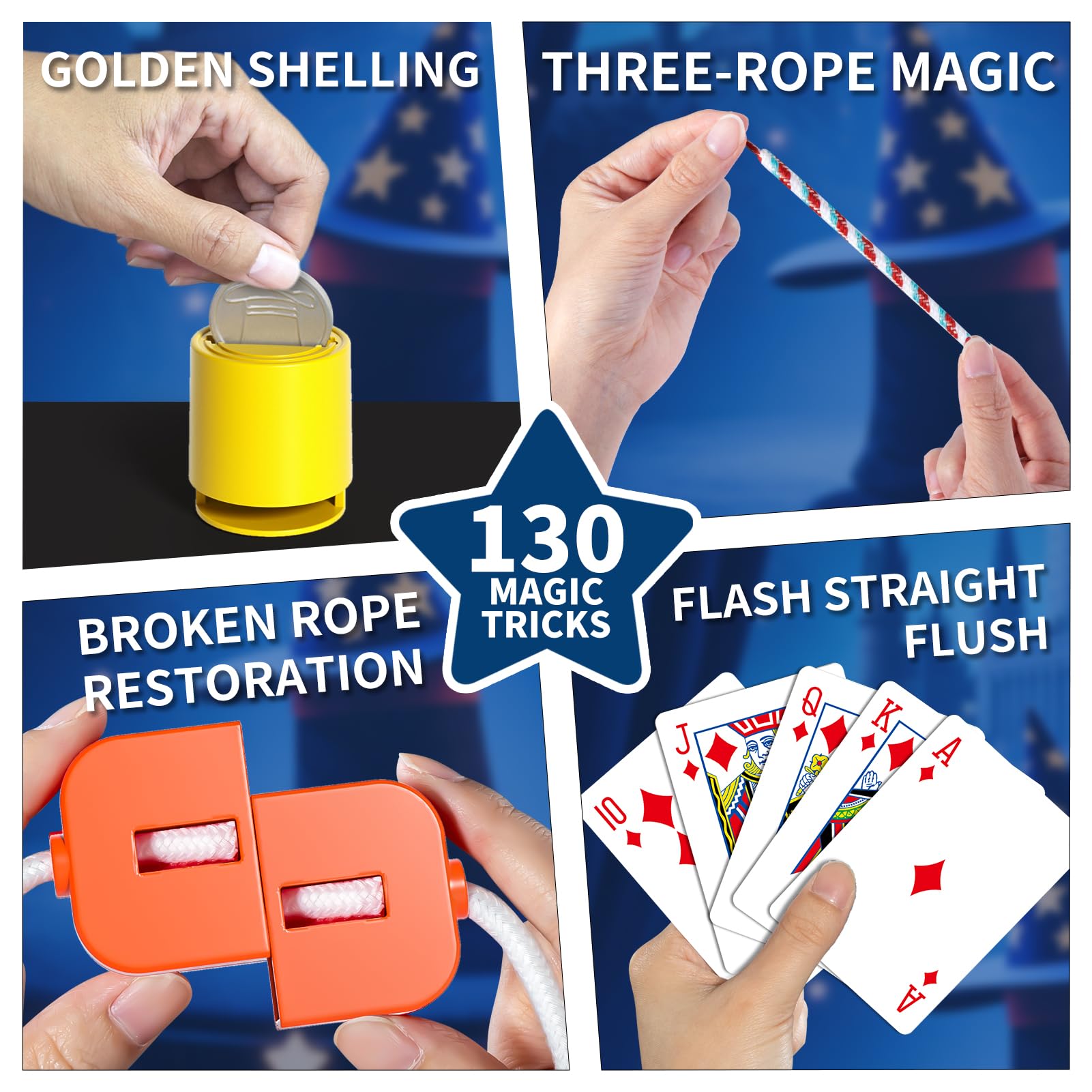 Xelabrion magic wand enhances imaginative tricks at home