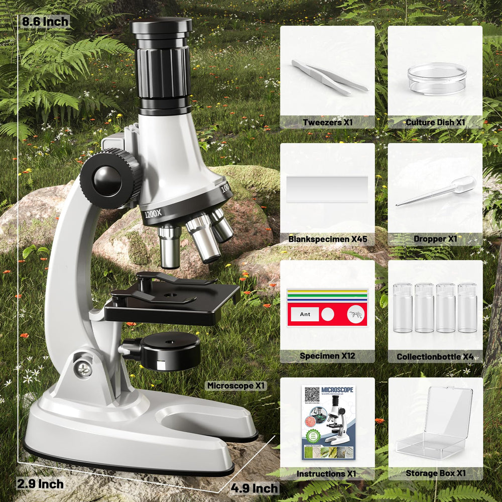 Xelabrion Kids Microscope STEM learning image boosts curiosity and hands-on exploration.