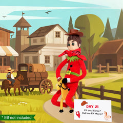 XENHTAAI Elf Kit holiday decor props elevate home ambiance.