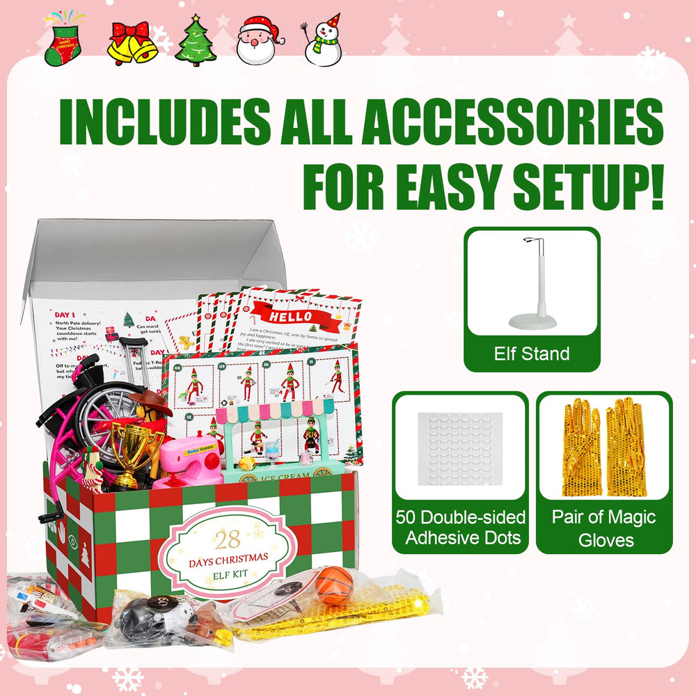XENHTAAI Elf Kit welcome and farewell letters set the mood.