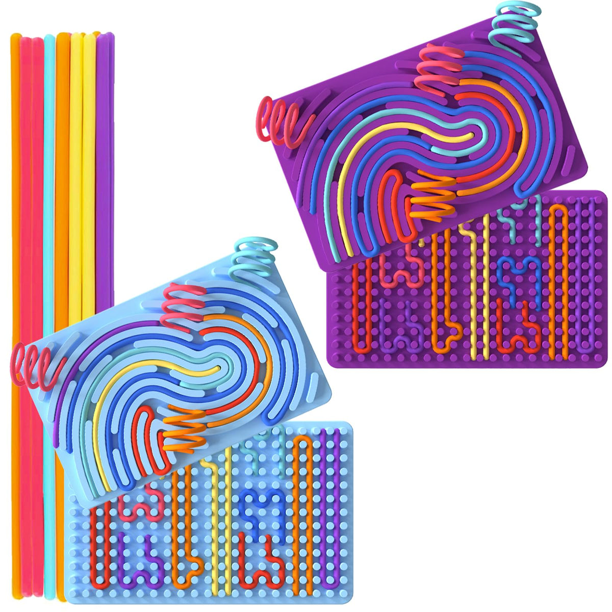 Xesakesi sensory toys in a Christmas stocking stuffer set promote calm on the go.