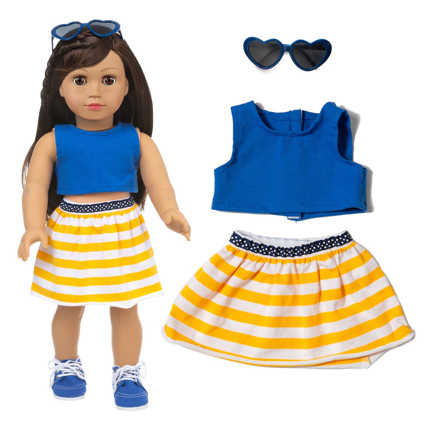 xfe-yue 18-inch doll shoes style 2 for playful outfits.