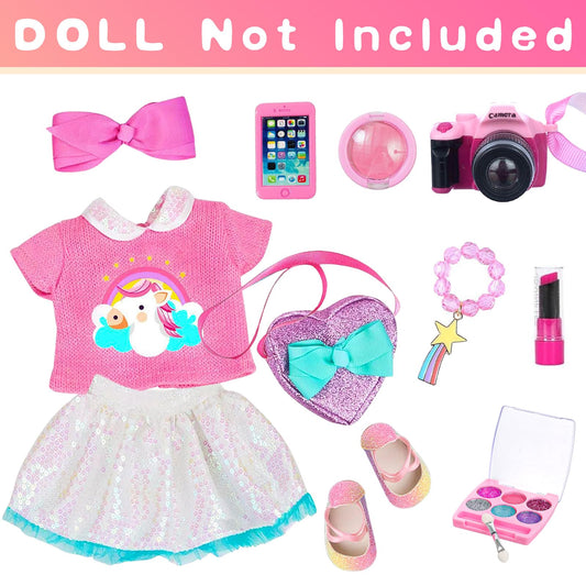 XFEYUE doll bag for pretend play and stylish accessory coordination
