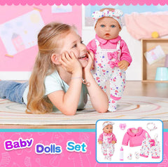 XFEYUE doll features long lashes and a sweet smile inviting cuddles