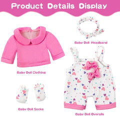 XFEYUE packaged gift-ready doll set, perfect for gifting to a child