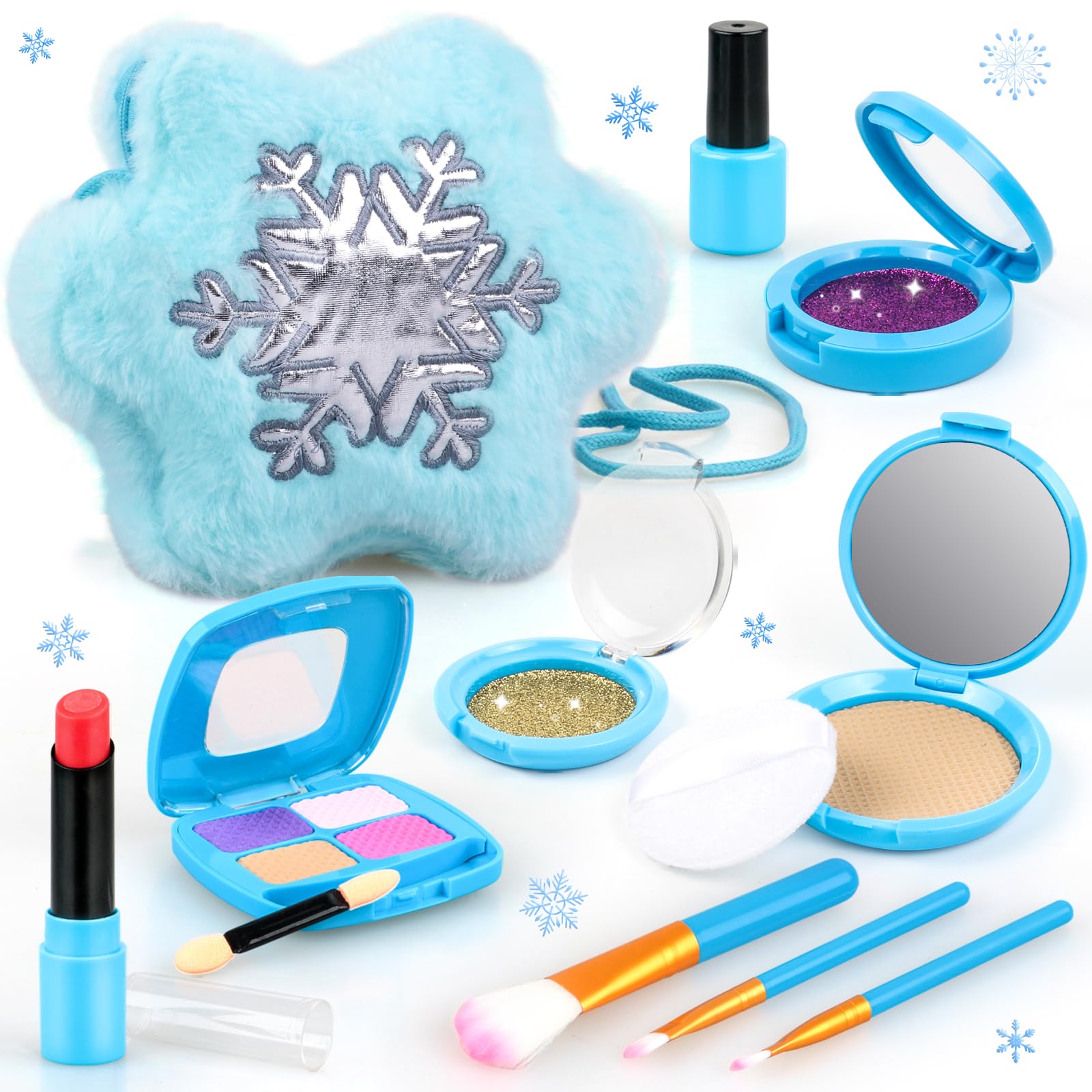 XFFFun pretend makeup kit for toddlers eyeshadow set for safe imaginative play