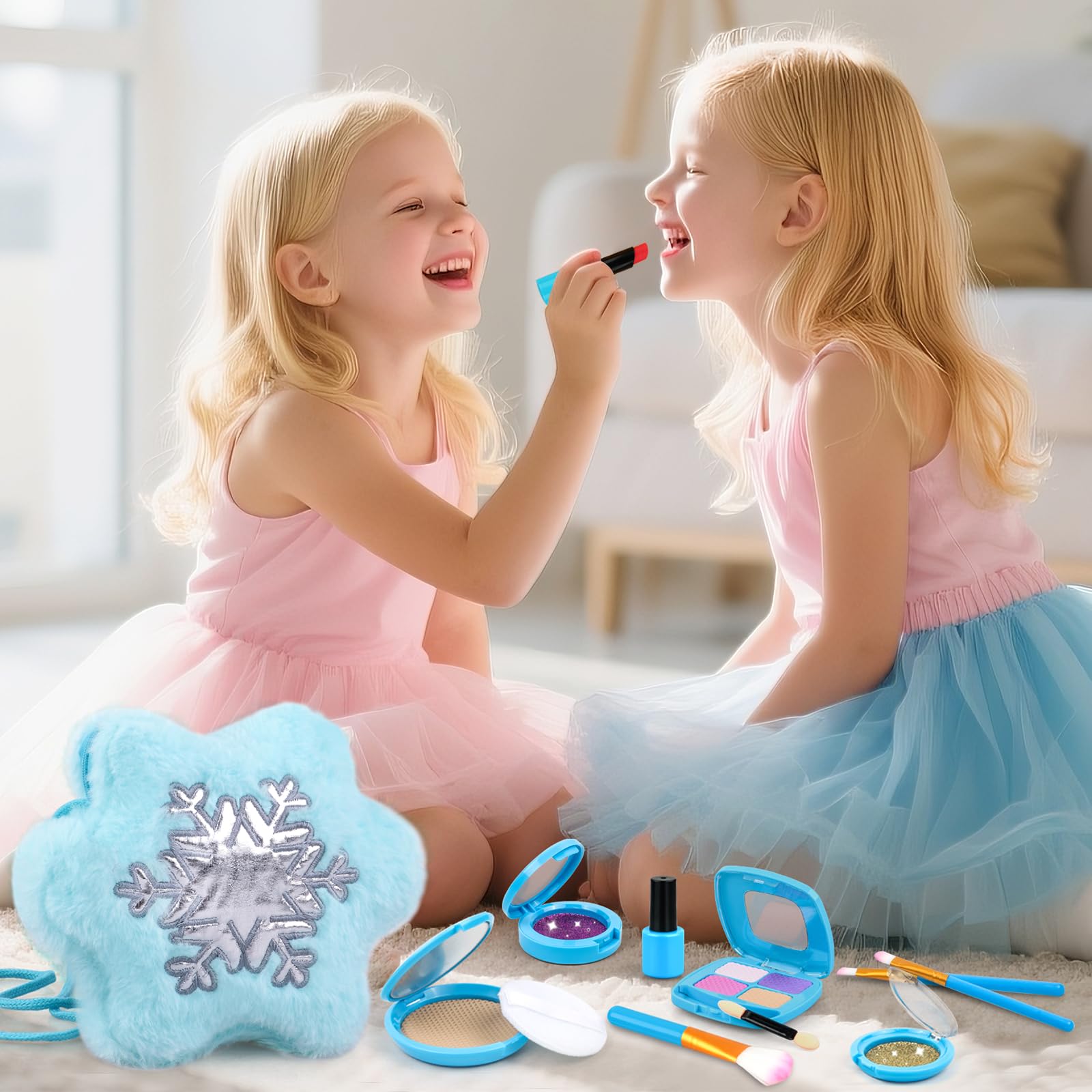 XFFFun kid-friendly nail polish dries safely during pretend play