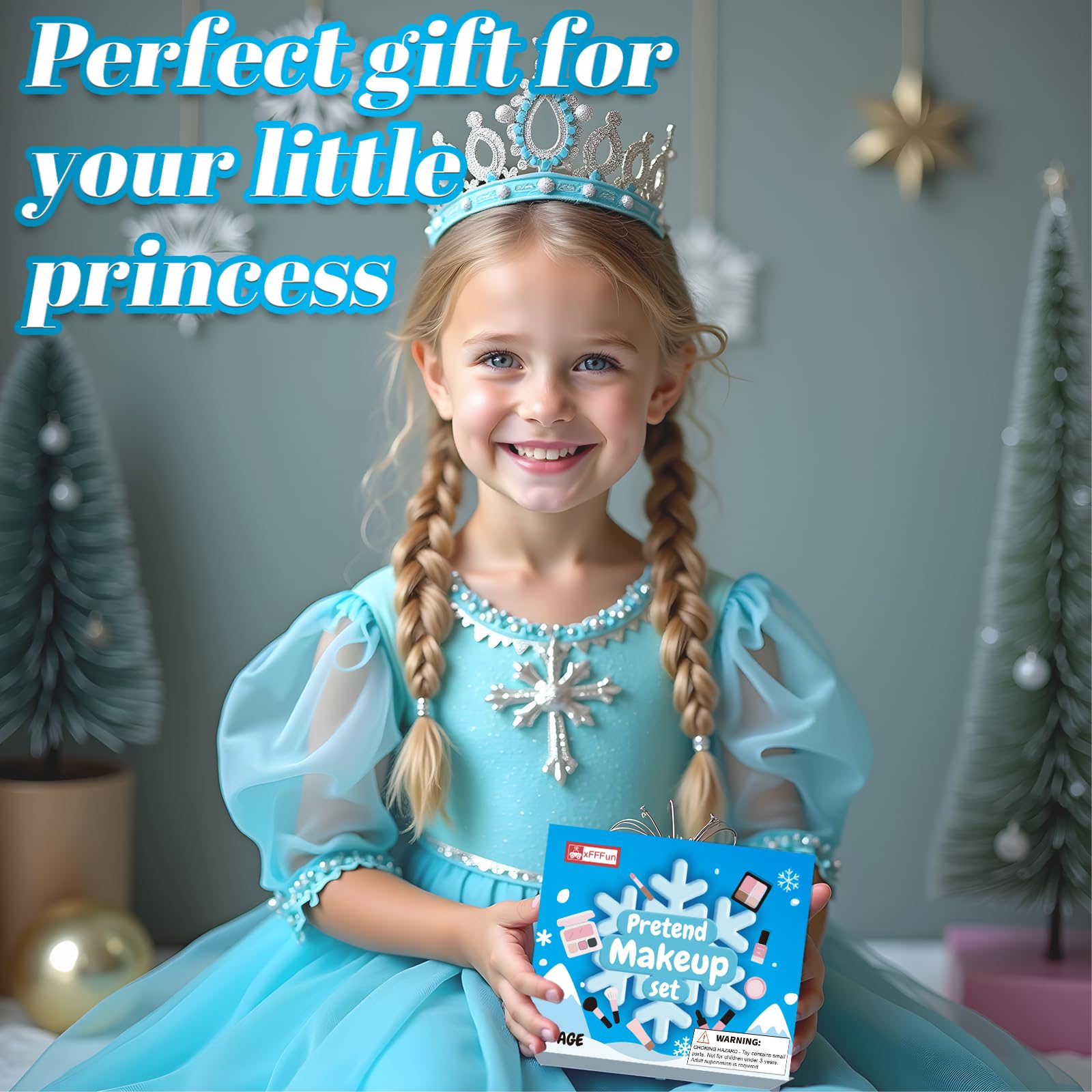 XFFFun gift-ready set ideal for birthdays and holidays for little princesses