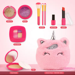 xFFFun unicorn purse glitter toppers adding sparkle to tiny makeup scenes