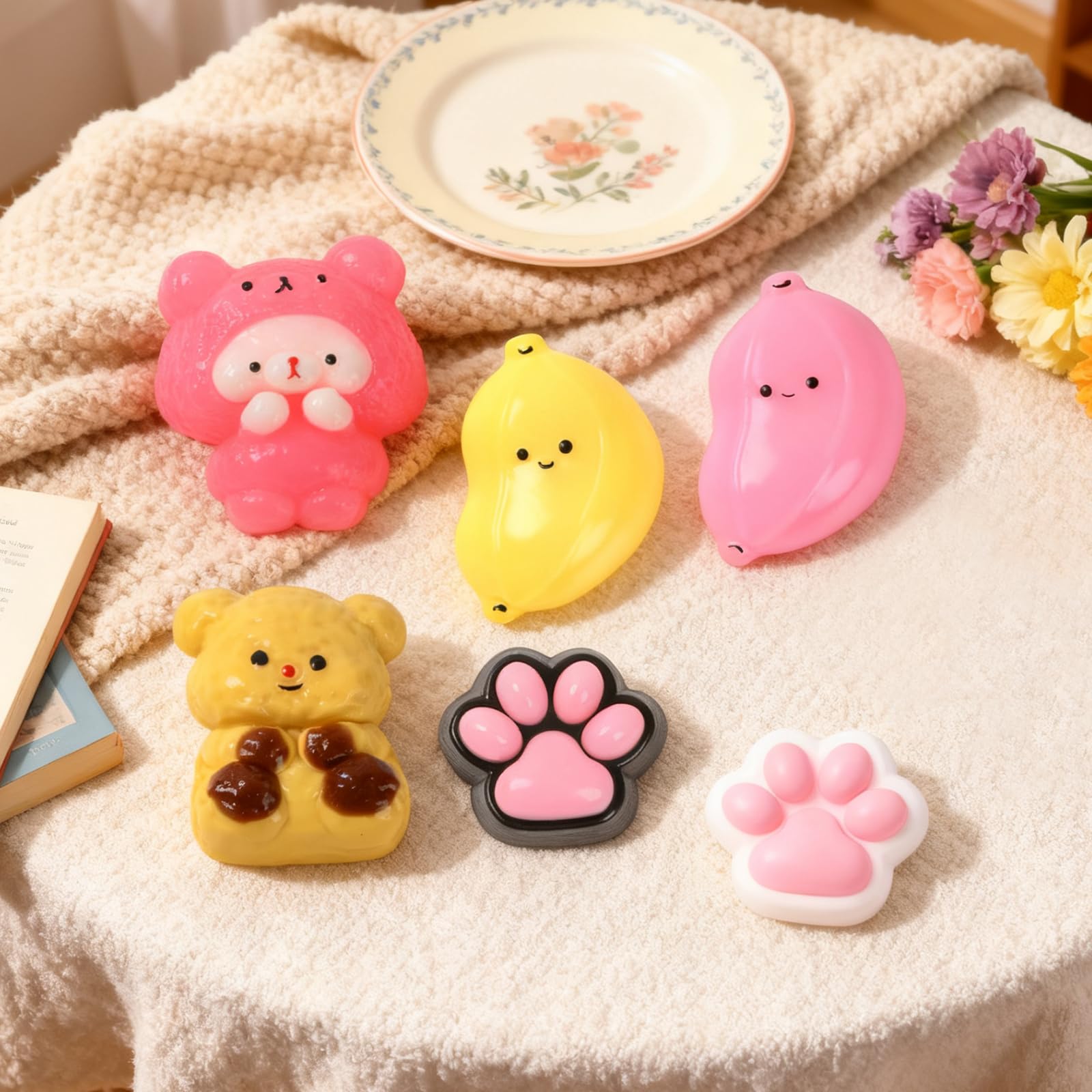 Xgmadiles Taba squishy compact and quiet for on-the-go fidgeting.