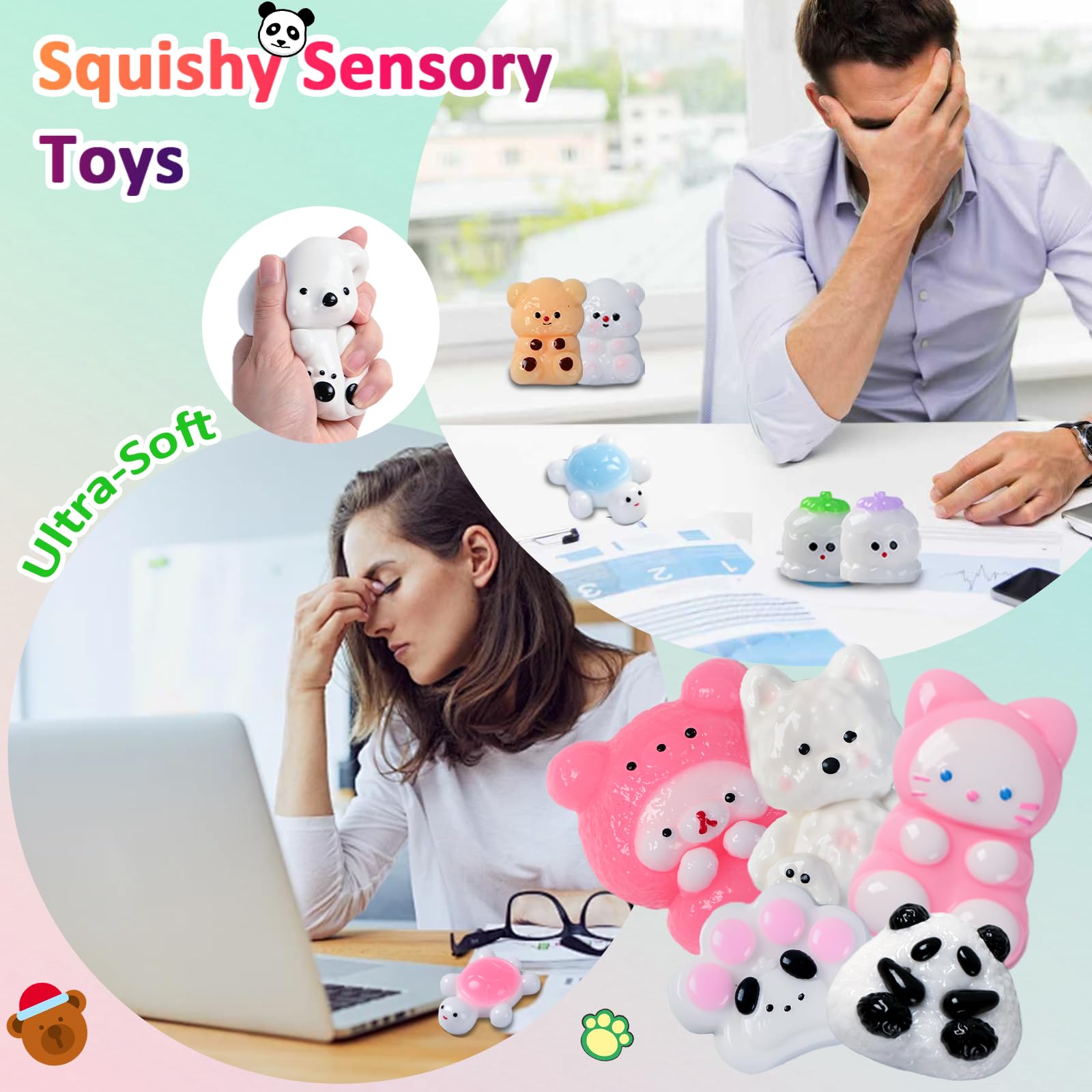 Xgmadiles Taba Squishy toys show safe, non-toxic materials for peace of mind