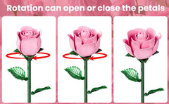 XGSHJ pink rose bouquet die-cast core for clean assembly