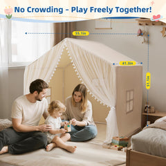 xiaowantong star lights and bunting create magical play space.