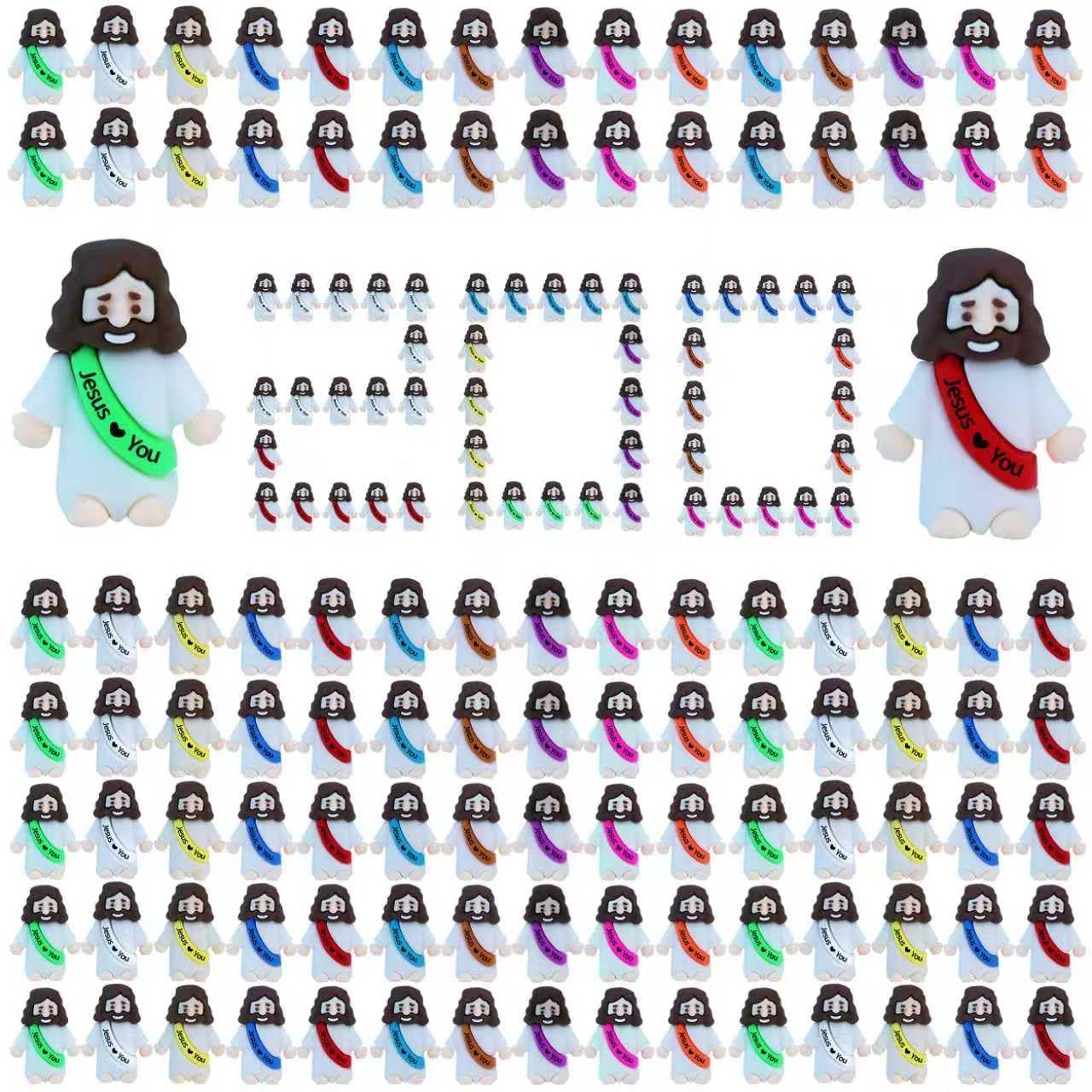 XiawaLangzhuo Little Jesus color collection for Easter egg fillers and joyful reminders.