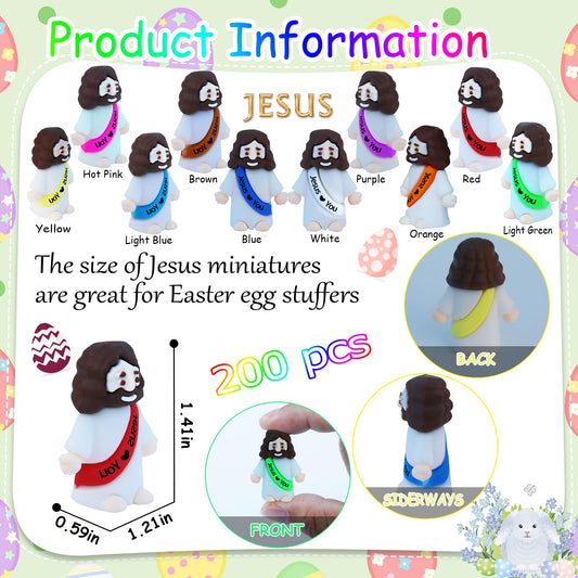 XiawaLangzhuo pocket-size Jesus figurine carried anywhere for faith messages.