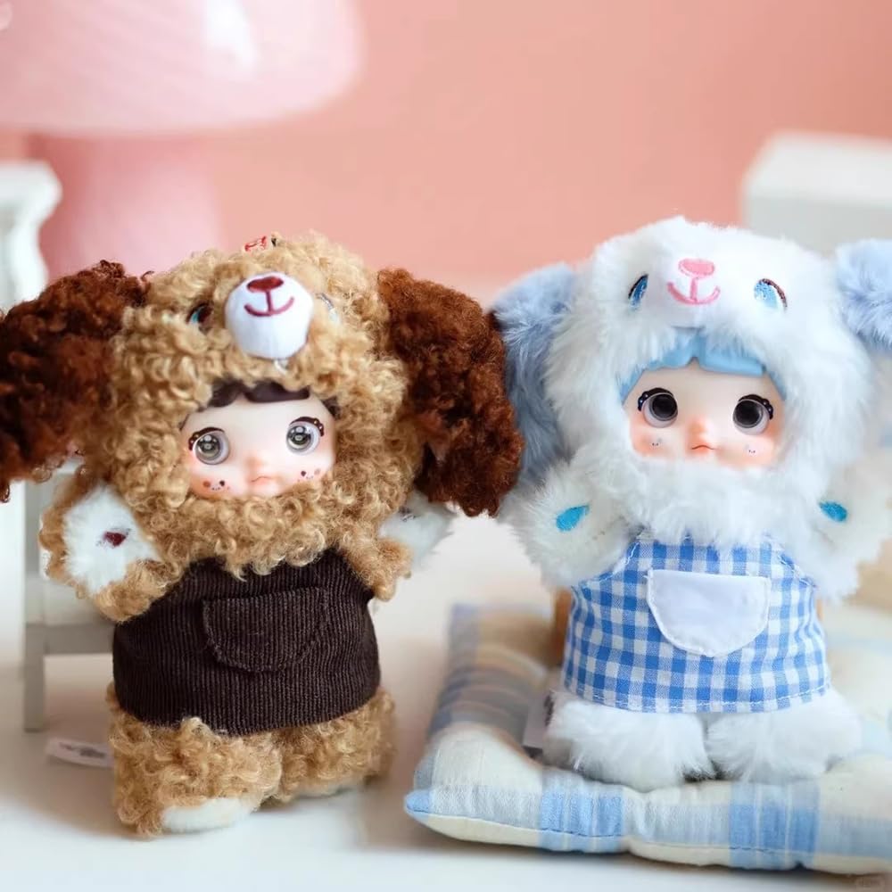 XiDonDon Nommi Puppy Diary plush face figure, high-quality materials for lasting charm