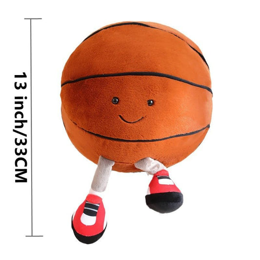 XIGUI basketball pillow with embroidered surface for a realistic look and durable finish.