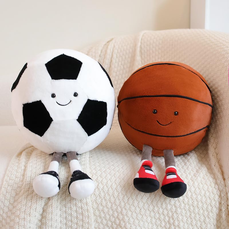 XIGUI cozy plush ball pillow provides head support during nap time and travel.
