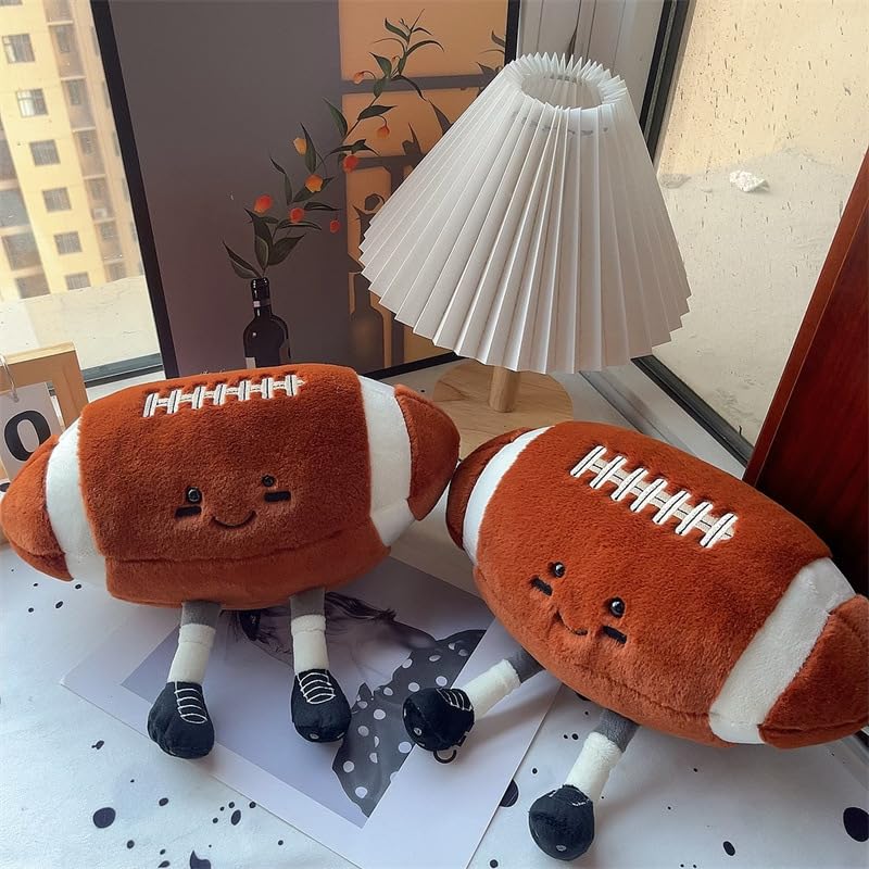 XIGUI rugby ball plush gift-ready packaging makes a thoughtful present for sports fans.