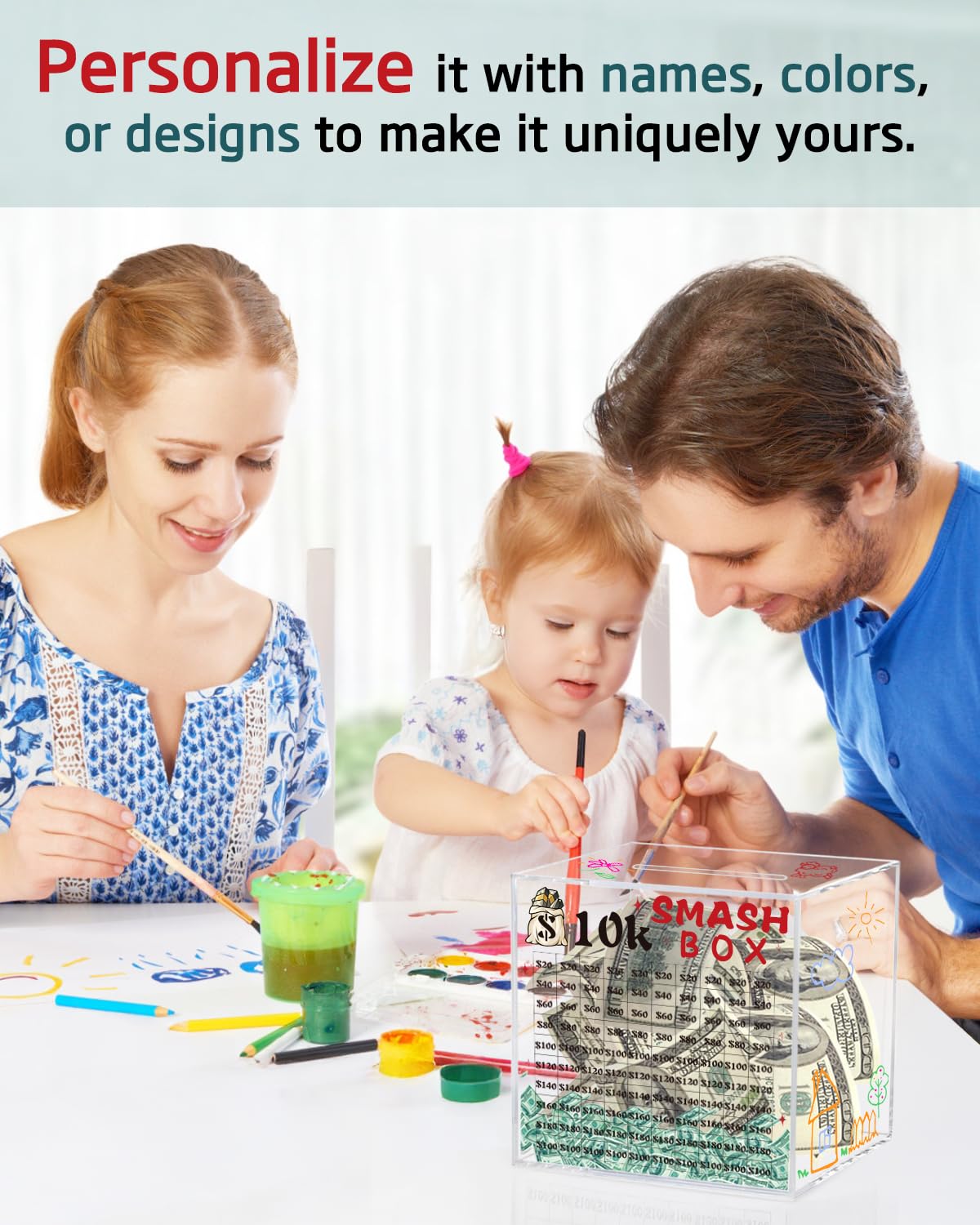 xiheer 10k Smash Box teens learning savings skills in a fun way