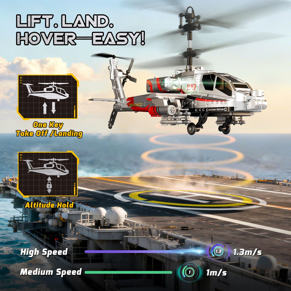 Altitude hold demonstrated on XIKOTEC helicopter in stable flight