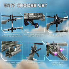 XIKOTEC RC Helicopter USB-C charging port for quick, convenient recharges.
