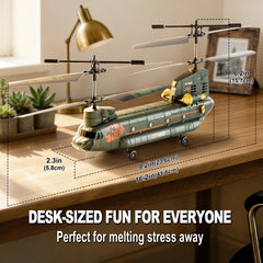 XIKOTEC compact indoor RC helicopter ideal for small spaces