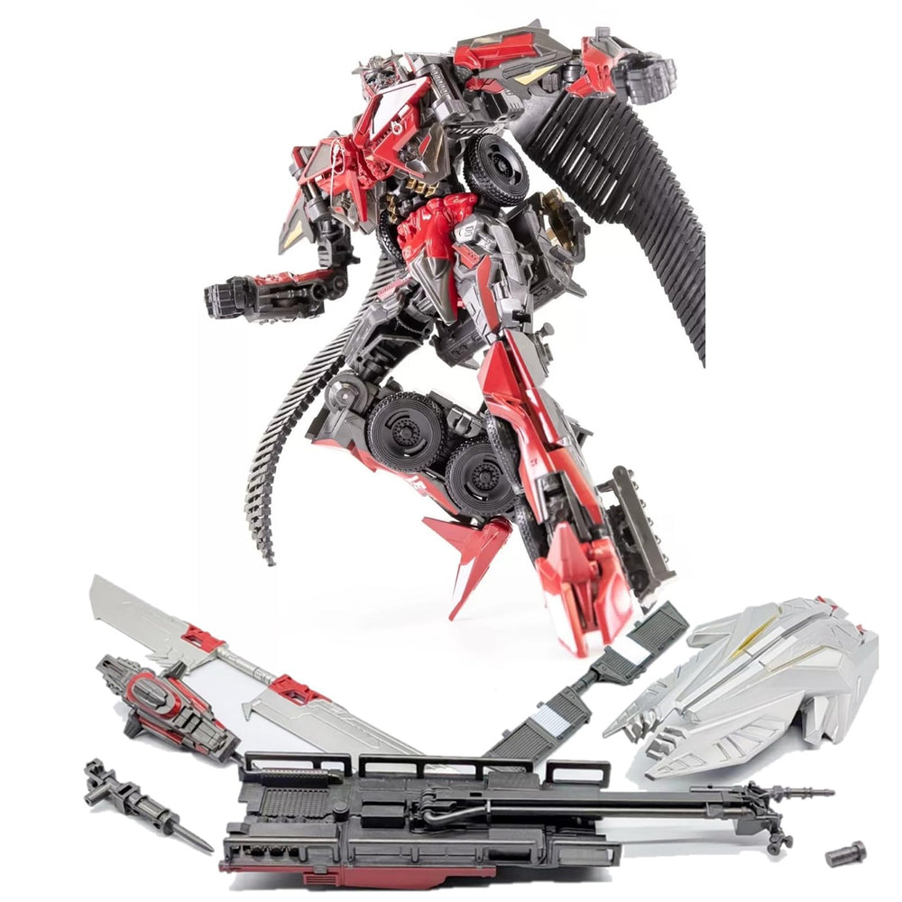 Xillzhe deformation robot toy figure, detailed and poseable for play.